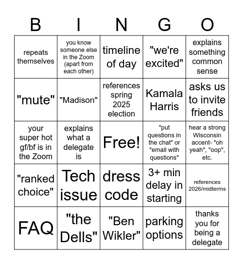 03/28 Bingo Card