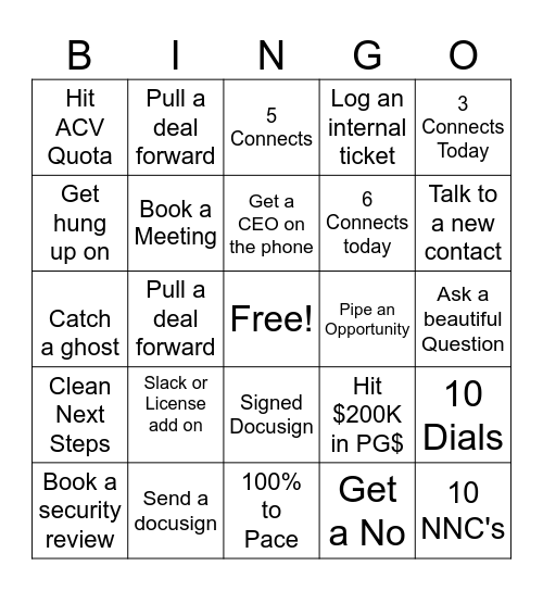 HLS WEST BINGO Card
