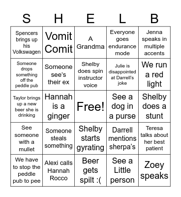 Happy Birthday!! Bingo Card