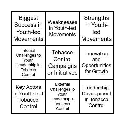 Ascend_bingo 1 Bingo Card