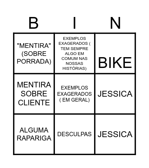 MILKA BINGO Card