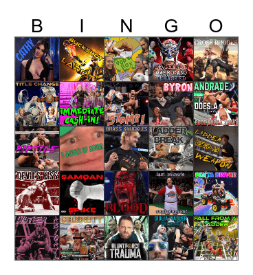 🏦💼 Bingo in the Bank 2025 💵🏦 Bingo Card