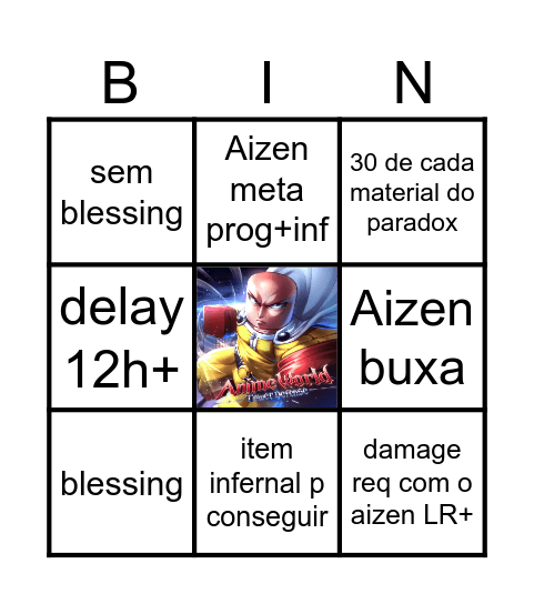 AWTD Bingo Card