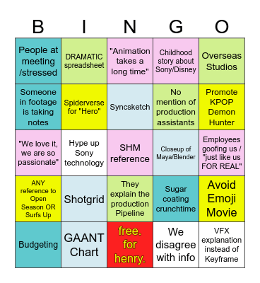 Yellowbrick BINGO Card