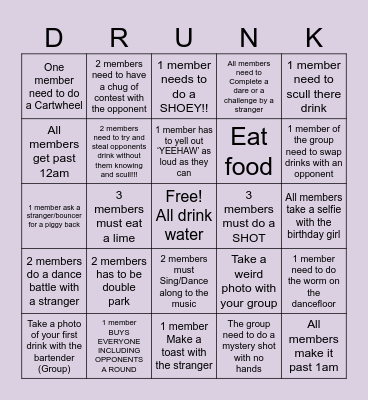 Messed up BINGO 😆 Bingo Card
