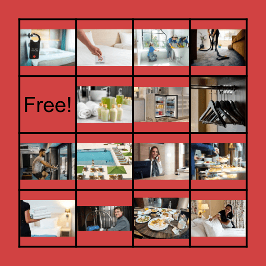 ´Housekeeping Bingo Card