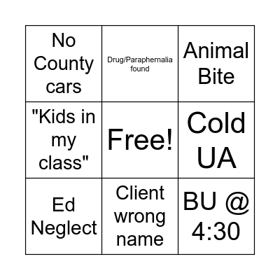 CP BINGO Card