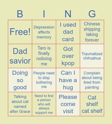 NOSFERATU Bingo Card