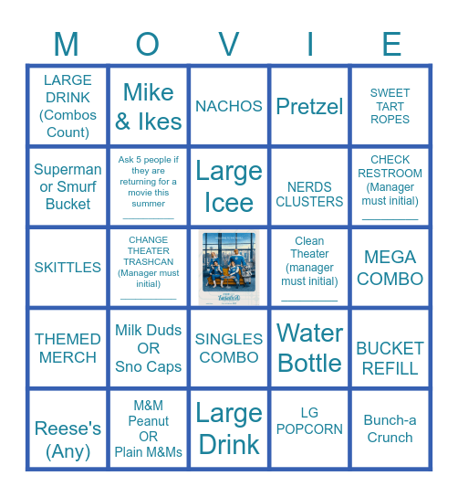 NAME_______ DATE__/__/____ Bingo Card