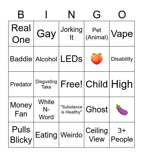 Monkey App Bingo Card