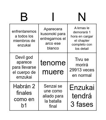 B2c4 fiesta Bingo Card