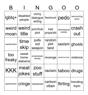Tomorrows Teachings Bingo Card
