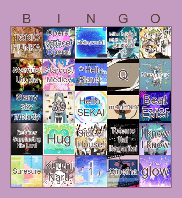 Wedding Live Bingo Card