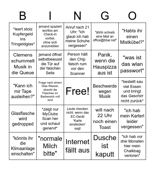 boulderbar bullshit bingo 2.0 Bingo Card