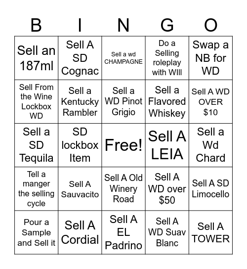 SERVICE SATURDAY Bingo Card