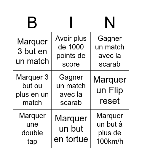 Ethannnn viens par la que je te gagne Bingo Card