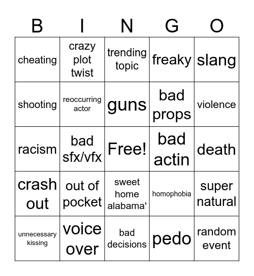 Tomorrows Teachings cons. Bingo Card