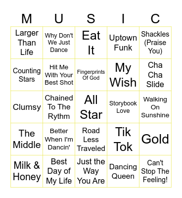 Queen Bee Ball Bingo Card