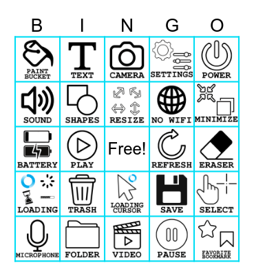Computer Icons Bingo Card
