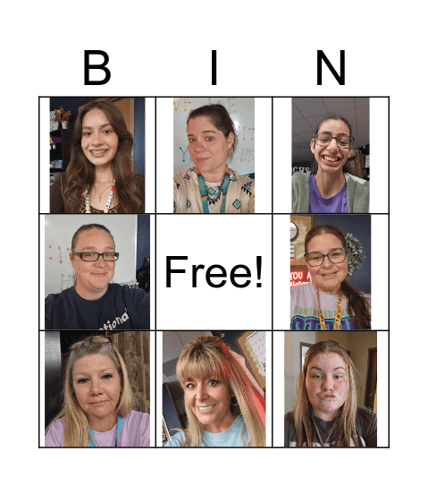 ESY 2025 Teachers Bingo Card