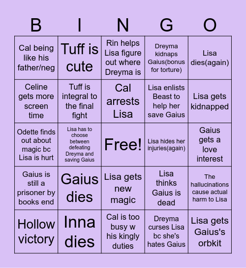 Agapéd Bearer Book 4 Bingo Card