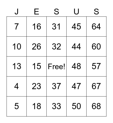 Harvest Famiy Camp 2025 Bingo Card