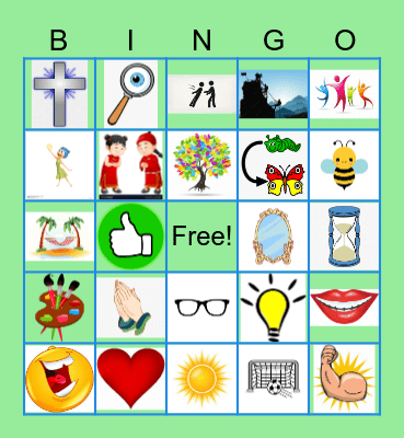 Inspirational Bingo Card