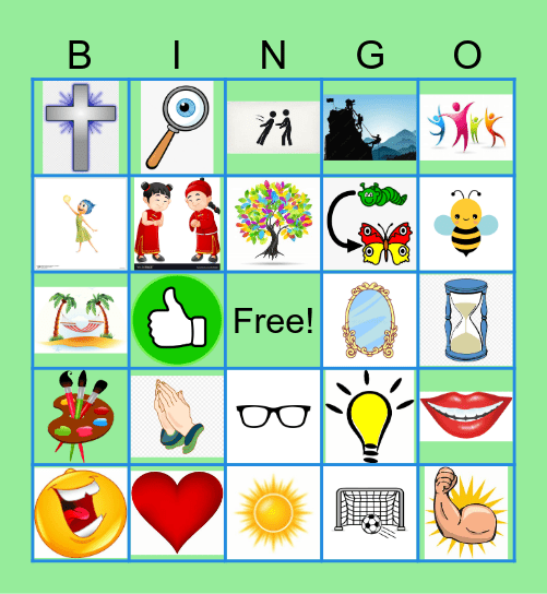 Inspirational Bingo Card