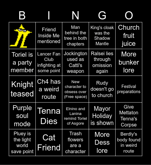 DLEYAURNE Bingo Card