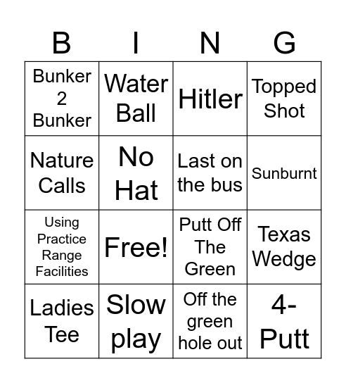 PlusFore Beng Bingo Card