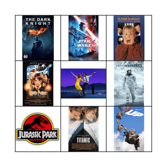 BANDAS SONORAS Bingo Card