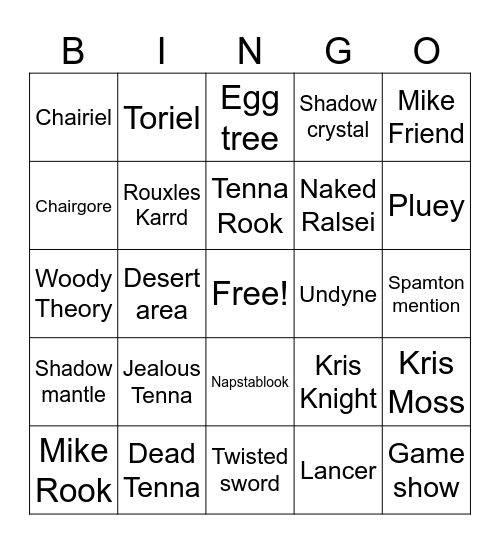 Ch3 Bingo Card