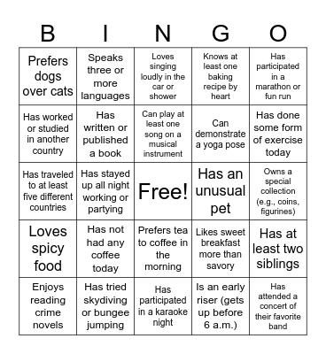 TI-M BINGO Card