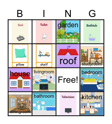 HOUSE Bingo Card