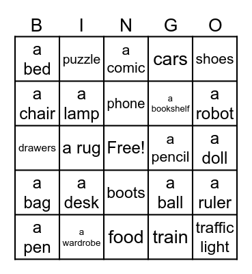 Experiment Bingo Card