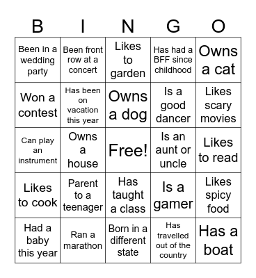 Office Bingo Card