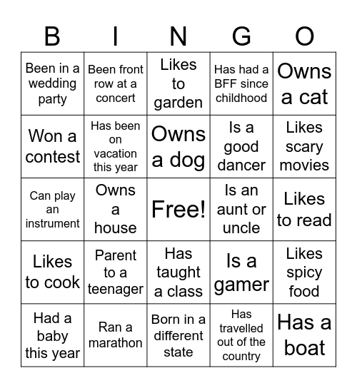 Office Bingo Card