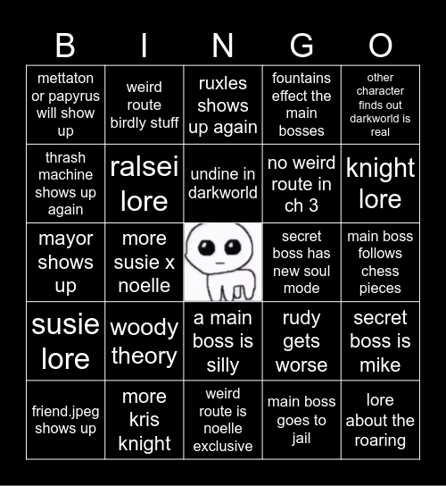 CH 3 + 4 BINGO!! Bingo Card