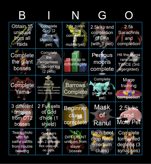 BDE BINGO 2025 Bingo Card