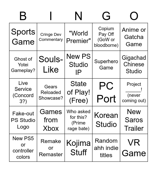PS SOP Jun4th Bingo Card