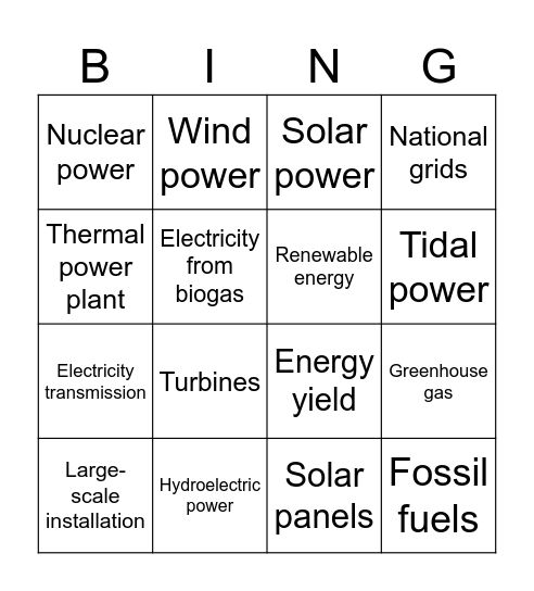 B1 B LMS Lesson 24 Bingo Card