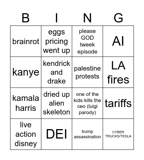 south park season 27 Bingo Card