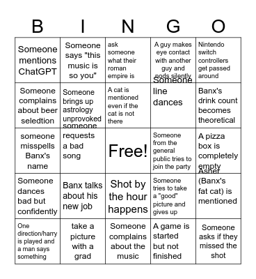 Mark It as You See It Bingo Card