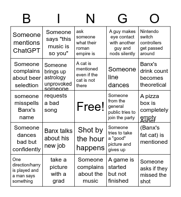 Mark It as You See It Bingo Card
