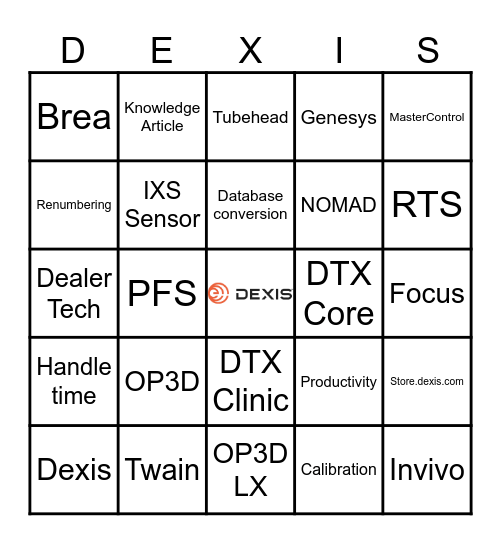 Technical Support BINGO Card