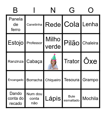 SARA'S BIRTHDAY Bingo Card