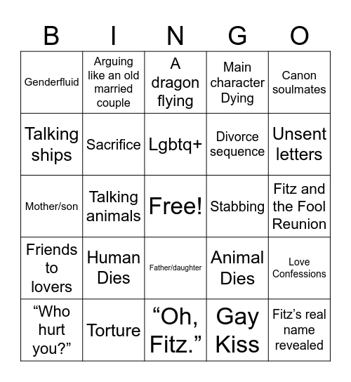 Rote Bingo Card
