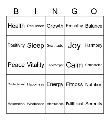 Boost Team Bingo Card