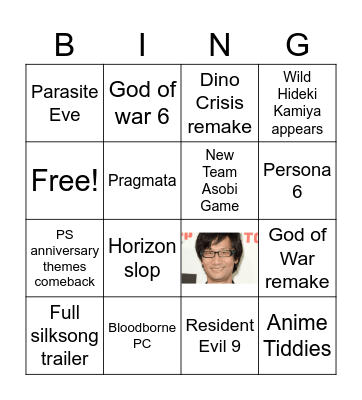 State of Sosi Bingo Card