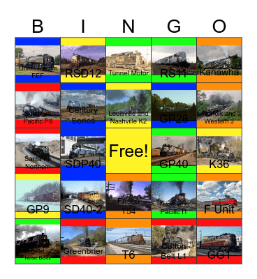 4-8-2 Mountain- The Original Owners Bingo Card